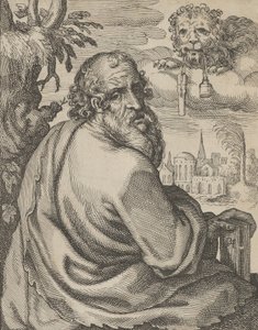 Markus, uit De Vier Evangelisten, 1610-20 door Petrus Feddes