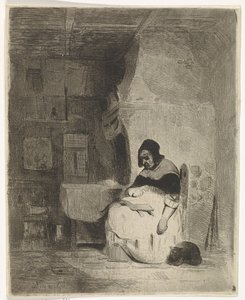 Lezende vrouw
