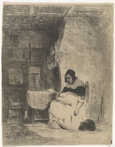 Lezende vrouw