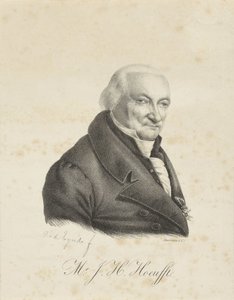 Portret van Jacob Hendrik Hoeufft door Petrus van den Eynde