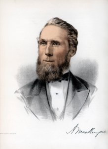 Alexander Mackenzie, tweede premier van Canada, c1890