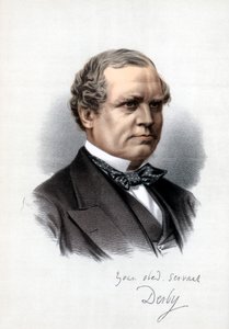 Edward Henry Stanley, 15e Graaf van Derby, Premier van het Verenigd Koninkrijk, c1890