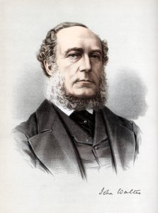 John Walter, Britse gematigde liberale politicus, c1890 door Petter and Galpin Cassell