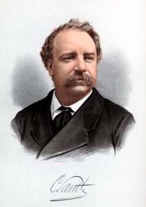 Sir Charles Santley, Engelse zanger, ca. 1890