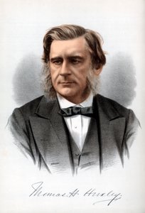 Thomas Henry Huxley, Engelse bioloog, ca. 1890