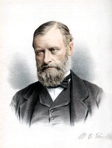 William Edward Forster, Britse Liberale politicus, ca. 1890 door Petter and Galpin Cassell