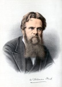 William Holman Hunt, Britse schilder, ca. 1890