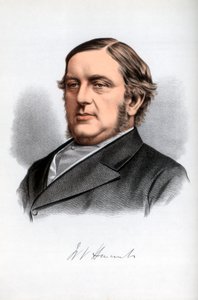 William Vernon Harcourt, Britse liberale staatsman, ca. 1890 door Petter and Galpin Cassell