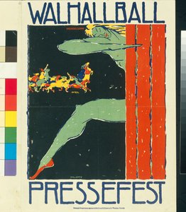 Valhallball persfestival door Pfeil & Pilartz Mendelsohn