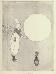 Cartoon door Phil May, uit de jaren 1890