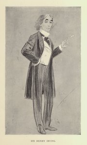 Cartoon door Phil May, uit de jaren 1890