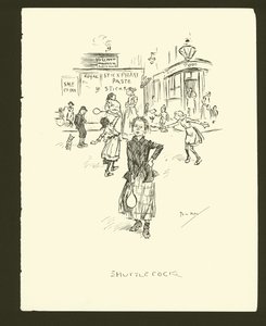 Illustratie voor Phil Mays Gutter-Snipes door Phil May