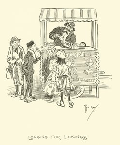 Illustratie voor Phil Mays Gutter-Snipes door Phil May