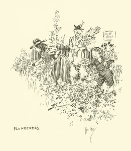 Illustratie voor Phil Mays Gutter-Snipes door Phil May