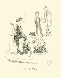 Illustratie voor Phil Mays Gutter-Snipes