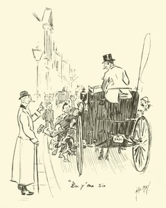 Illustratie voor Phil Mays Gutter-Snipes door Phil May