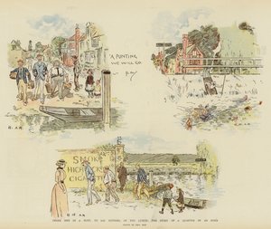 Drie mannen in een punter, om nog maar te zwijgen van de lunch, het verhaal van een kwartier