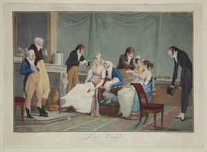 De bezoeken door Philibert-Louis Debucourt