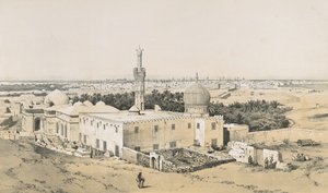 De Nabedemiane Moskee in Alexandrië door Philibert Joseph Girault de Prangey