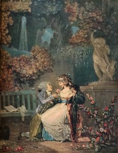 La Rose, 1788, 1916 door Philibert Louis Debucourt