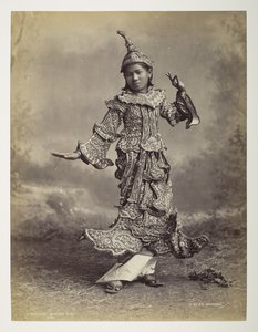 Birmese danseres, uit 