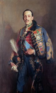 Portret van koning Alfonso XIII van Spanje (1886-1941)