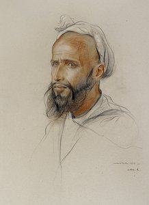 Portret van een Arabier