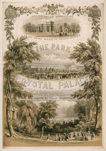 Het Park en het Crystal Palace door Philip Brannon