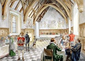 Farleigh Hungerford Castle door Philip Corke