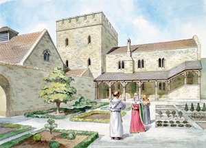 Helmsley Kasteel, North Yorkshire door Philip Corke