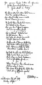 Gedicht van Dr. Doddridge