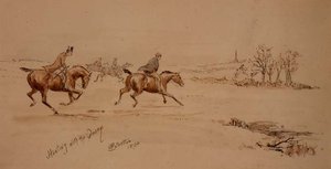 Jagen met de Quorn door Philip Eustace Stretton