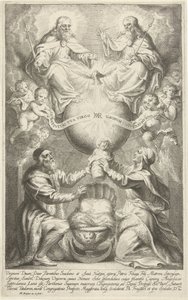 Opdracht van de heilige Maagd Maria door Philip Fruytiers