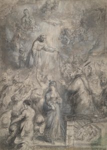De verdeling van Franciscaanse koorden door Philip Fruytiers