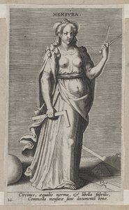 Mensura, uit Prosopographia, ca. 1585-1590