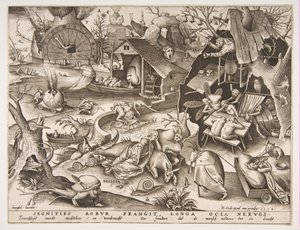 Luiheid Desidia, uit de serie De Zeven Hoofdzonden