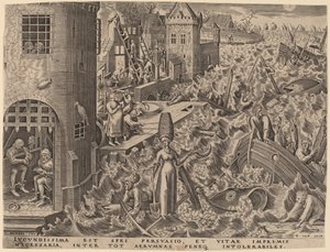 Hoop door Philip Galle after Pieter Bruegel the Elder