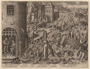 Hoop door Philip Galle after Pieter Bruegel the Elder