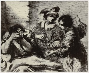 Guercino, De gevangene