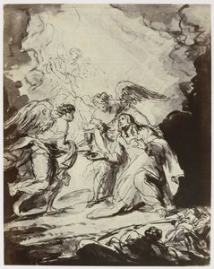 De Agonie in de Tuin door Philip Henry Delamotte