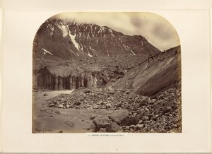 Shigri gletsjer - Vanaf de rivier door Philip Henry Egerton
