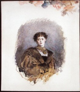 La Belle Yseult door Philip Hermogenes Calderon