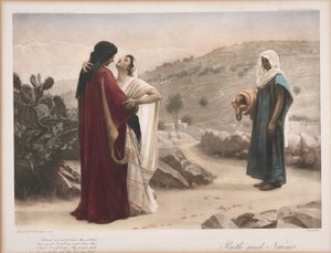 Ruth en Naomi door Philip Hermogenes Calderon