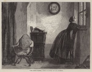 De kamer van de dame, Tower of London door Philip Hermogenes Calderon