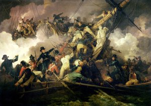 Het Uitsnijden van de Franse Korvet, 