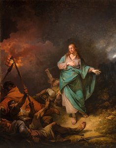 Het verraad van Christus, 1798 door Philip James de Loutherbourg