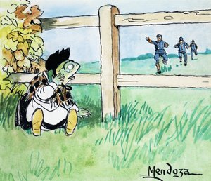 De wind in de wilgen door Philip Mendoza