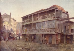 Laatste van Kings Head Inn, Southwark, 1884