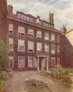 Nr. 10 Nevills Court, Fetter Lane, 1891 door Philip Norman