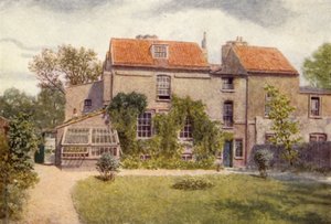 Sandford Manor Huis vanuit de Achtertuin, 1898 door Philip Norman